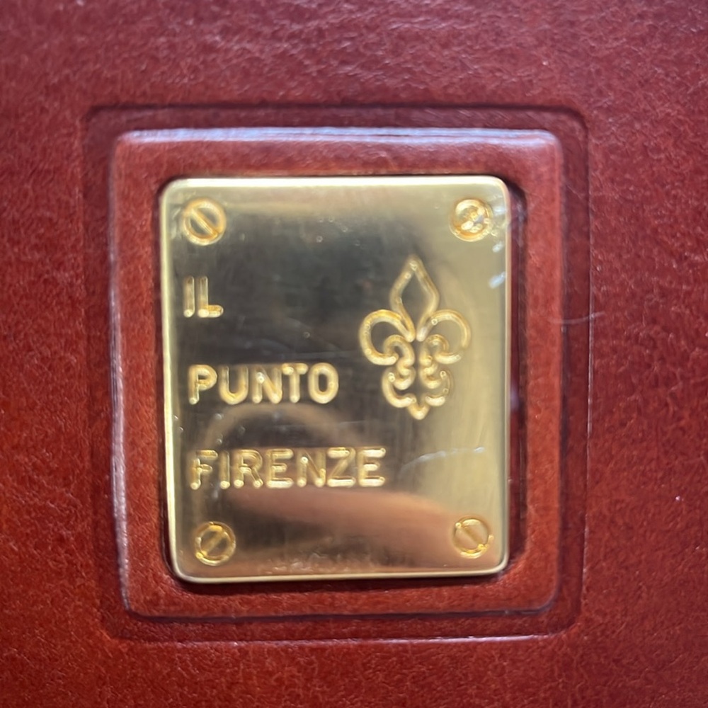 Leather Crossbody/Top Handle Made In Italy Purse - Picture 2 of 11